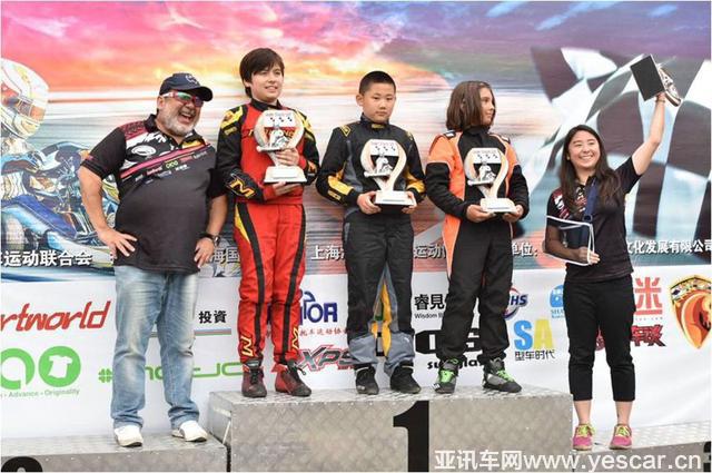 上海国际赛车场卡丁车公开赛第三站顺利完赛