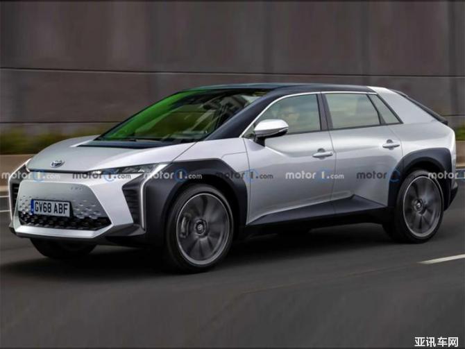 2021年底发布 丰田纯电动SUV车型渲染图