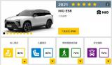 蔚来ES8得到欧盟Euro NCAP五星安全评级