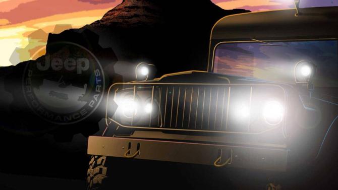 将于11月2日发布 Jeep发布改装概念车预告图