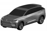 继承概念车设计 丰田bZ Large SUV专利图
